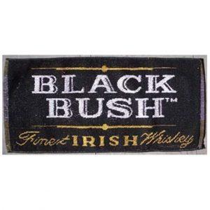 Black Bush Bar Towel