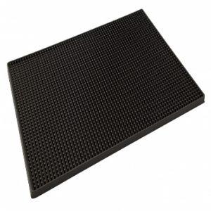 Bar Mat - Black 18"x12"